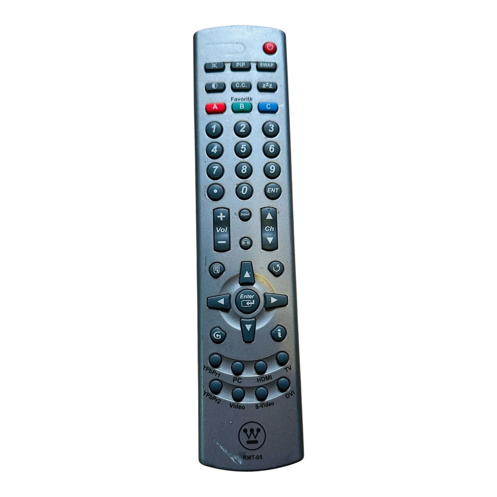 Replacement Remote Control For Westinghouse TV/DVD Player Model RMT-05